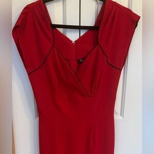 Stop Staring! Vintage style Scarlet Dress
